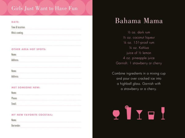 The Little Pink Book of Cocktails: Perfect Ladies' Drinking Companion