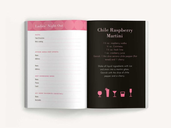 The Little Pink Book of Cocktails: Perfect Ladies' Drinking Companion