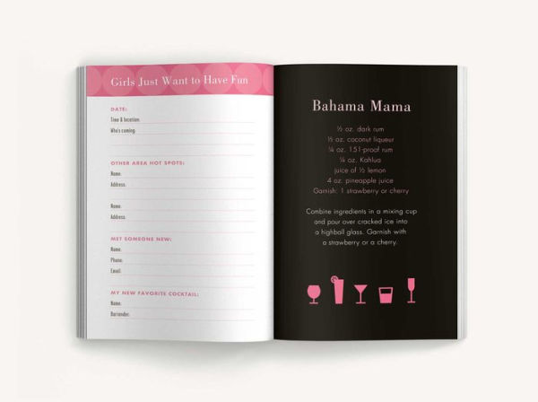 The Little Pink Book of Cocktails: Perfect Ladies' Drinking Companion