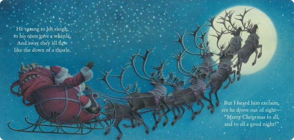 The Night Before Christmas board book: The Classic Edition