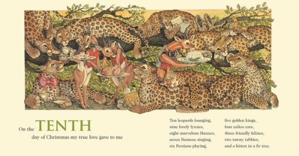The Twelve Days of Christmas Cats (Hardcover): The Classic Edition
