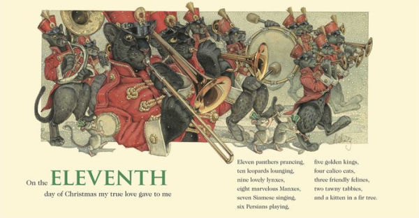 The Twelve Days of Christmas Cats (Hardcover): The Classic Edition