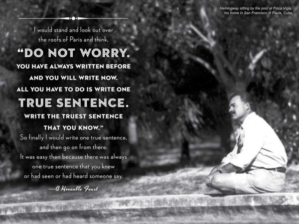 The Ernest Hemingway Signature Notebook: An Inspiring Notebook for Curious Minds