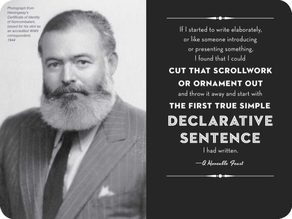 The Ernest Hemingway Signature Notebook: An Inspiring Notebook for Curious Minds
