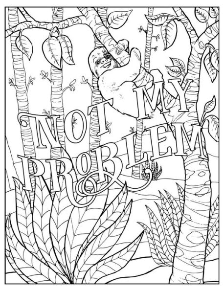 Naughty Mind, Dirty Swear Word Coloring Book for Adults, Women