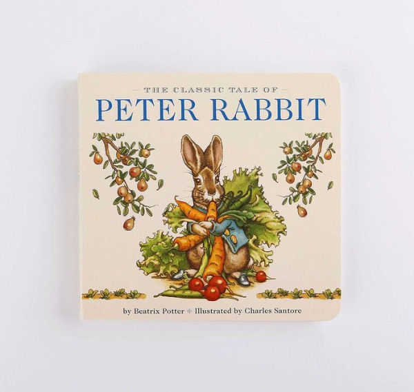 The Peter Rabbit Plush Gift Set: The Classic Edition Board Book + Plush Stuffed Animal Toy Rabbit Gift Set (Fun Gift Set, Holiday Traditions, Beatrix Potter Books, New York Times Bestseller Illustrator)
