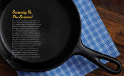 Alternative view 3 of The Cast-Iron Cookware: The Care and Keeping Handbook: Seasoning, Cleaning, Refurbishing, Storing, and Cooking