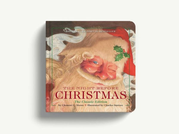The Night Before Christmas Oversized Padded Board Book: The Classic Edition