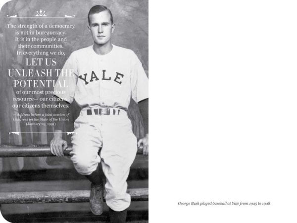 The George H. W. Bush Signature Notebook: An Inspiring Notebook for Curious Minds