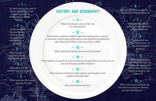 The Family Fun Night Trivia Night Placemats: 375 Stumpers That Celebrate Family and Create Lasting Memories