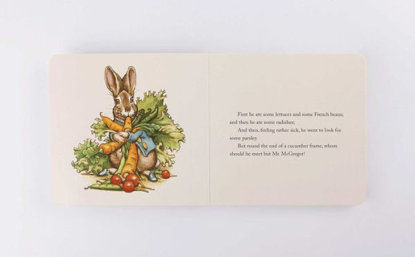 The Peter Rabbit Deluxe Plush Gift Set: The Classic Edition Board Book + Plush Stuffed Animal Toy Rabbit Gift Set