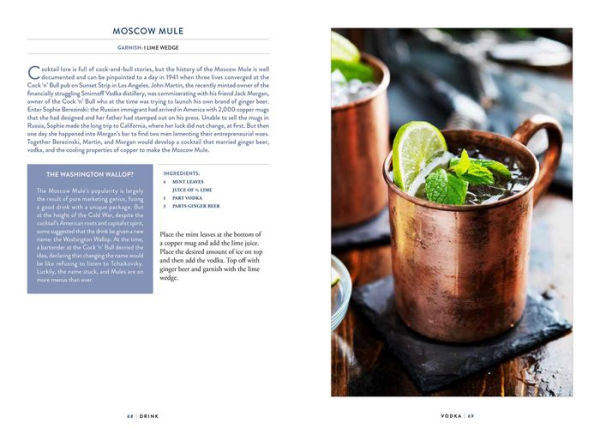 Drink: Featuring Over 1,100 Cocktail, Wine, and Spirits Recipes (History of Cocktails, Big Cocktail Book, Home Bartender Gifts, The Bar Wine Spirits, Drinks Beverages, Easy Recipes, Gifts for Mixologists)