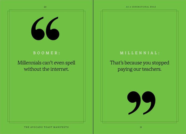 The Avocado Toast Manifesto: A Millennial Survival Guide