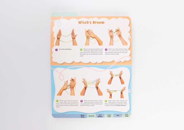 The Cat's Cradle: and 8 Other Fantastic String Games (Book Includes String, Family Crafts Games, Activity Book for Kids, Gifts Children, Fun Reading)