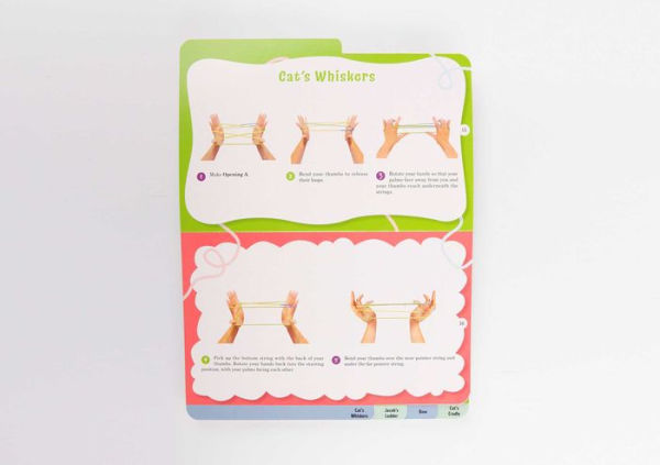 The Cat's Cradle: and 8 Other Fantastic String Games (Book Includes String, Family Crafts Games, Activity Book for Kids, Gifts Children, Fun Reading)