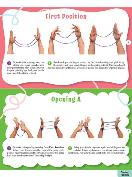The Cat's Cradle: and 8 Other Fantastic String Games (Book Includes String, Family Crafts Games, Activity Book for Kids, Gifts Children, Fun Reading)