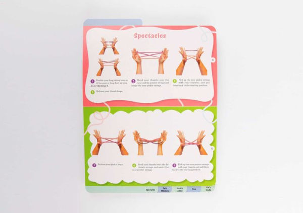 The Cat's Cradle: and 8 Other Fantastic String Games (Book Includes String, Family Crafts Games, Activity Book for Kids, Gifts Children, Fun Reading)