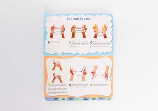 The Cat's Cradle: and 8 Other Fantastic String Games (Book Includes String, Family Crafts Games, Activity Book for Kids, Gifts Children, Fun Reading)