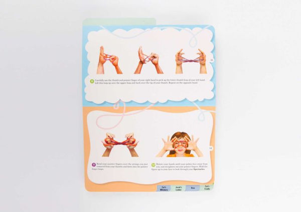 The Cat's Cradle: and 8 Other Fantastic String Games (Book Includes String, Family Crafts Games, Activity Book for Kids, Gifts Children, Fun Reading)