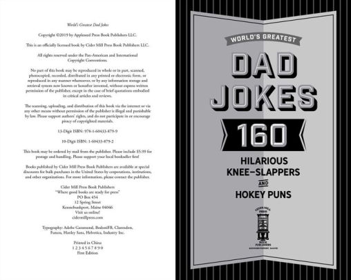World's Greatest Dad Jokes 160 Hilarious KneeSlappers