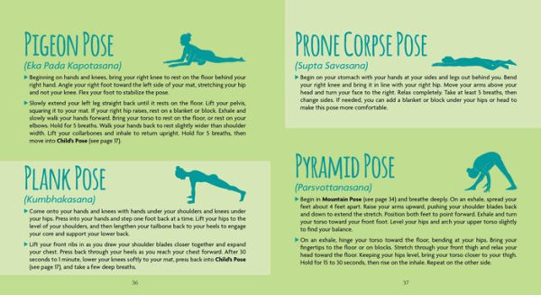 The Little Book of Yoga Practices: Daily Relaxations One Asana at a Time