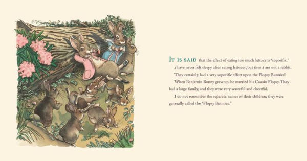 The Classic Tale of the Flopsy Bunnies Oversized Padded Board Book: The Classic Edition by acclaimed illustrator, Charles Santore