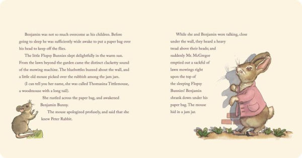 The Classic Tale of the Flopsy Bunnies Oversized Padded Board Book: The Classic Edition by acclaimed illustrator, Charles Santore