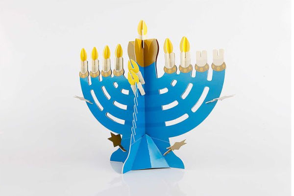 Speedy Menorah: With a Pop-Out Menorah and 9 Die-Cut Candles