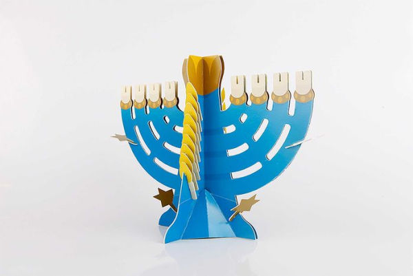 Speedy Menorah: With a Pop-Out Menorah and 9 Die-Cut Candles