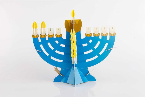 Speedy Menorah: With a Pop-Out Menorah and 9 Die-Cut Candles