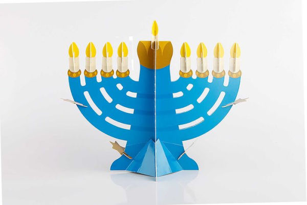 Speedy Menorah: With a Pop-Out Menorah and 9 Die-Cut Candles