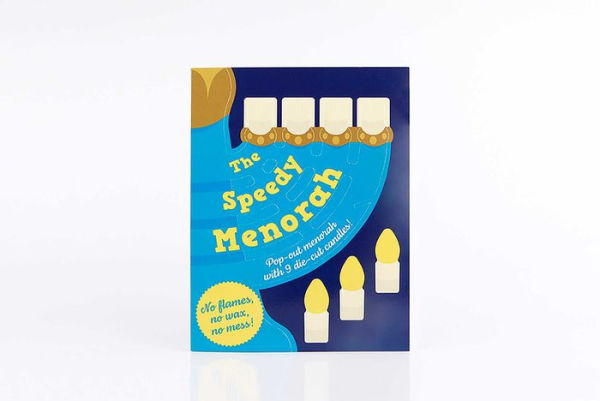 Speedy Menorah: With a Pop-Out Menorah and 9 Die-Cut Candles