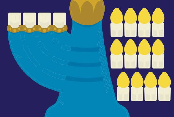 Speedy Menorah: With a Pop-Out Menorah and 9 Die-Cut Candles