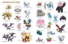 Alternative view 2 of Pokemon Alola Region Sticker Book