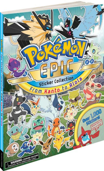 Pokémon Epic Sticker Collection 2nd Edition: From Kanto To Galar - (pokemon  Epic Sticker Collection) By Pikachu Press (paperback) : Target