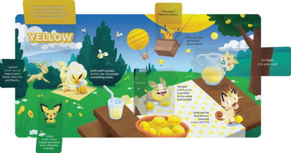 Pokémon Primers: Colors Book