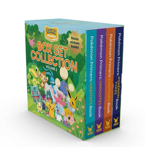 Pokï¿½mon Primers: Box Set Collection Volume 2: Opposites, Habitats, Emotions, and Types