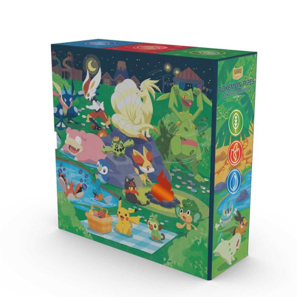 Pokï¿½mon Primers Types: Box Set Collection Volume 1: Grass, Fire, and Water