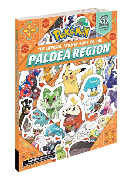 Pokï¿½mon The Official Sticker Book Of The Paldea Region