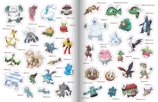 Pokémon The Official Sticker Book Of The Paldea Region