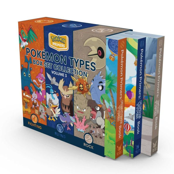 Pokémon Primers Type Box Set Collection, Volume 3: Fighting, Flying, Rock