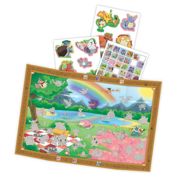 Pokémon The Official Sticker Book of the Kanto Region: The Original 151