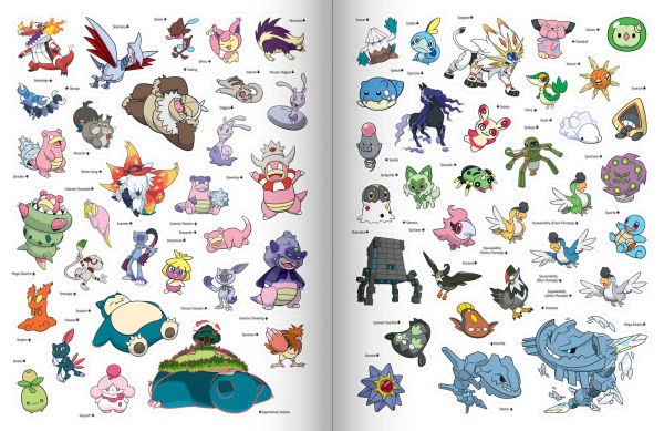 Pokémon Epic Sticker Collection 3rd Edition: From Kanto to Paldea: Over 1,400 Stickers!