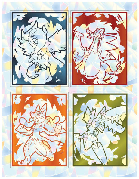 Pokémon The Official Mega Evolutions Sticker Book