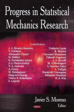 Progress in Statistical Mechanics Research