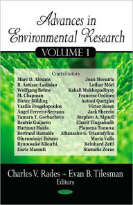 Title: Advances in Environmental Research, Author: Charles V. Rades