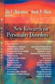 Title: New Research on Personality Disorders, Author: Halvorsen