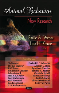 Title: Animal Behavior: New Research, Author: Emilie A. Weber