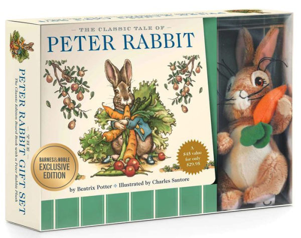 Peter Rabbit Plush Gift Set