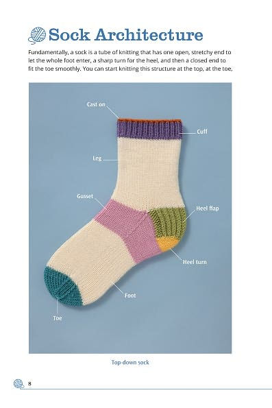 The Sock Knitter's Handbook: Expert Advice, Tips, and Tricks